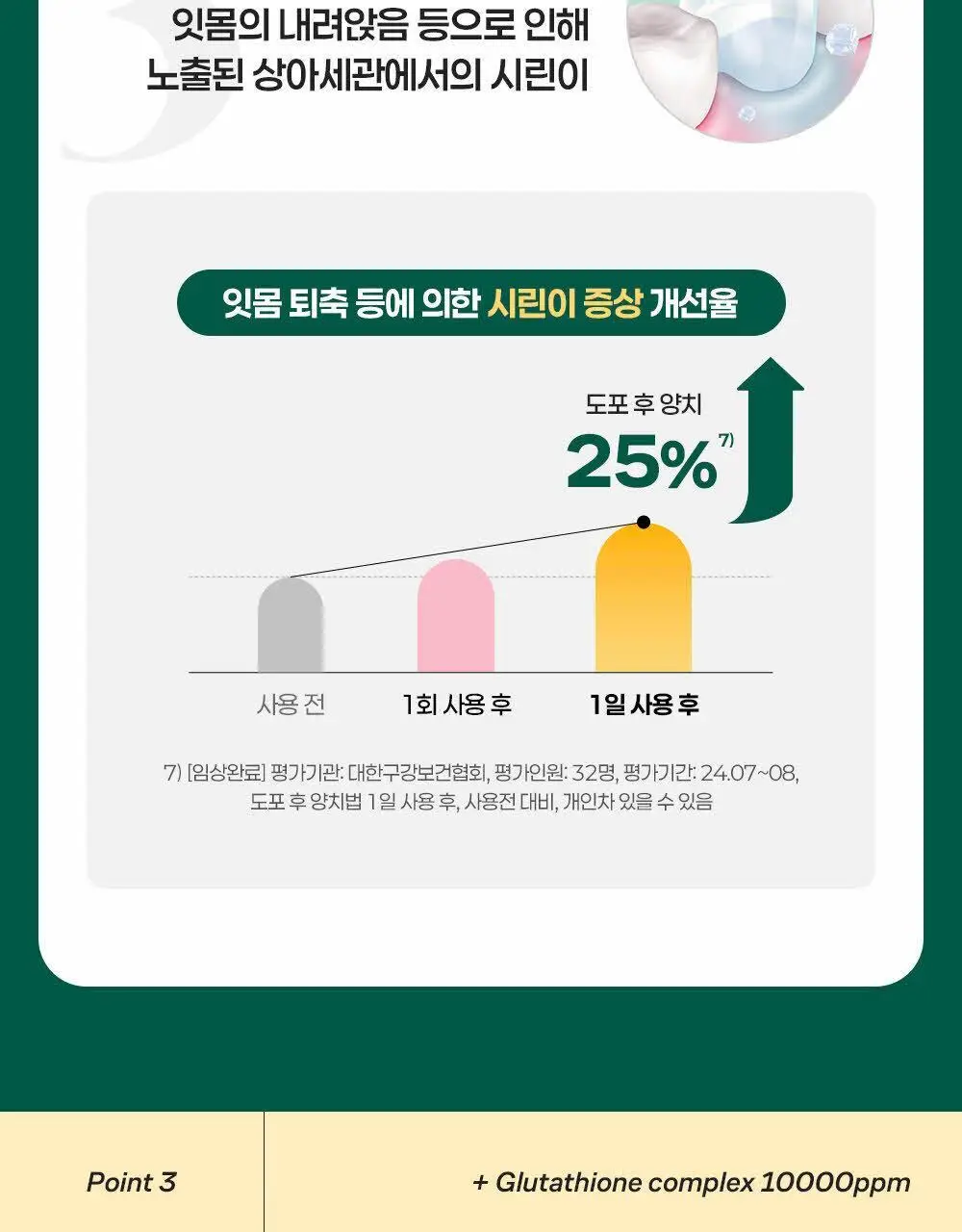 [시린이 잇몸 케어] 죽염 메디케어 글루타치온 치약 2종 택 1 상세페이지 14